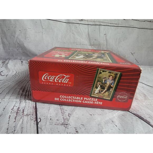 Vintage Coca-Cola 500 Piece Puzzle “Barefoot Boy Rockwell Sealed Sealed 2004 - Picture 5 of 5